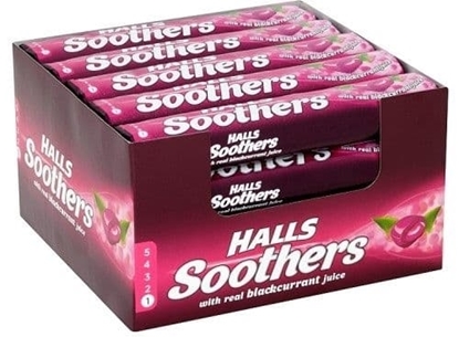 Picture of £0.75 HALLS SOOTHERS BLKCURRANT 45g (20)