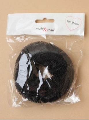 Picture of £1.00 HAIR DONUTS BLACK 85mm