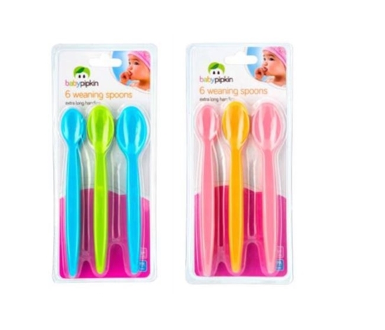 Picture of £1.99 BABY PIPKIN 6 PACK WEAN SPOONS
