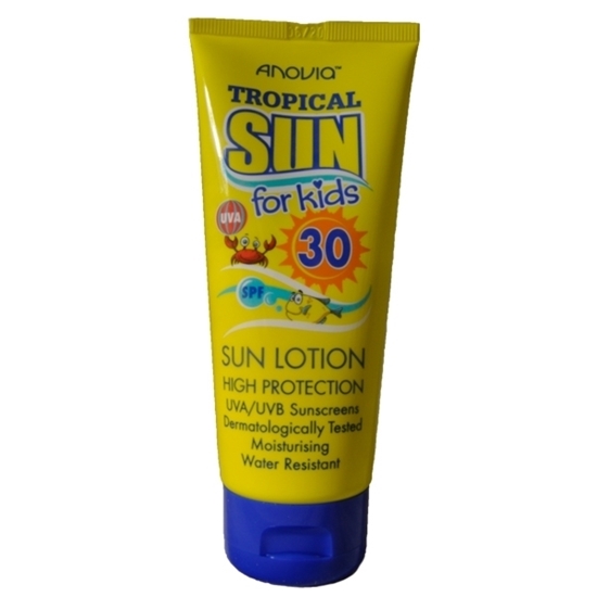Picture of £1.00 TROPICAL SUN 65ml FAC.30 KIDS