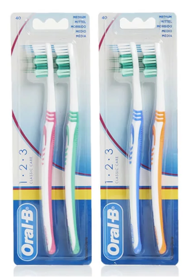 Picture of £1.00 ORAL B TWIN MED. TOOTHBRUSHES (12