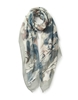 Picture of £7.99 LOTUS POND PRINT SCARVES 3 ASST(3)
