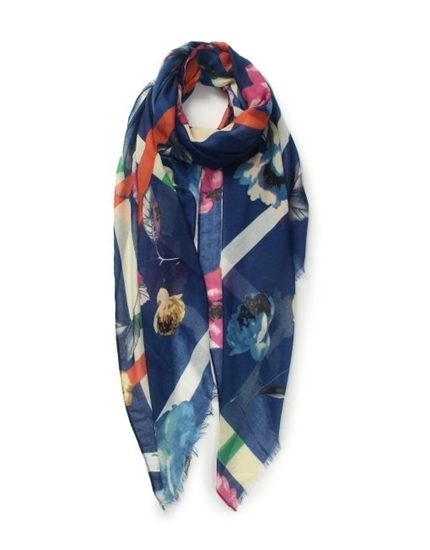 Picture of £7.99 ROSES PRINT SCARVES 3 ASST (3)