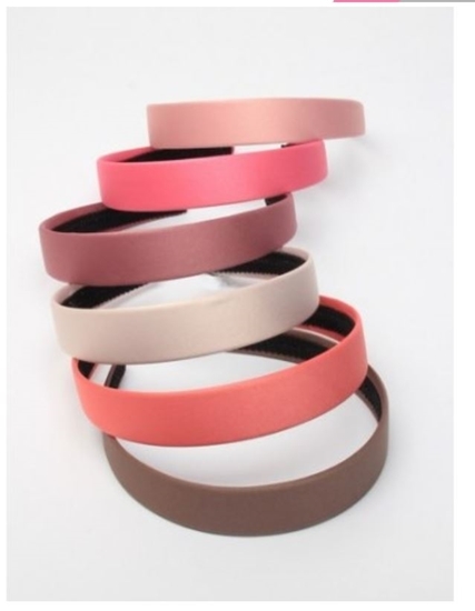 Picture of £1.00 SATIN ALICE BANDS NATURAL