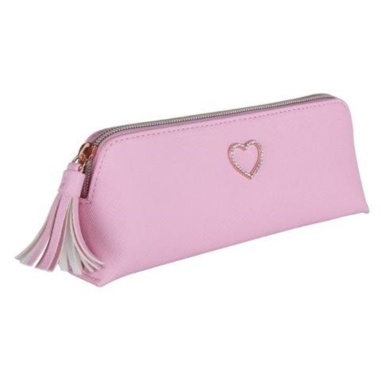 Picture of £8.99 MAKE UP BAG HEART PINK
