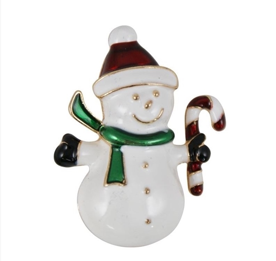 Picture of £3.99 BROOCH SNOWMAN (1)