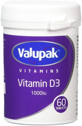 Picture of £1.14 VITAMIN D3 (VEGETARIAN) 60 TABLETS