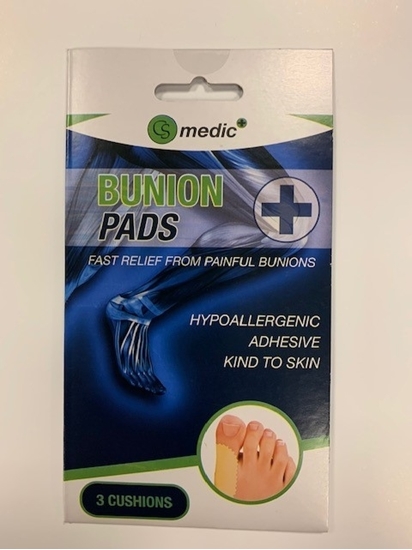 Picture of £1.00 MEDIC BUNION PADS x 3