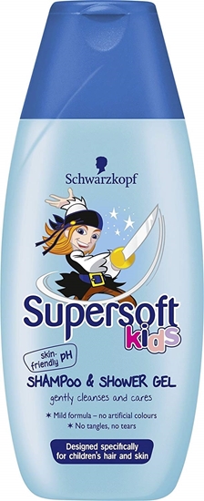 Picture of £1.00 SUPERSOFT SHAMPOO & SH.GEL BLUE (5