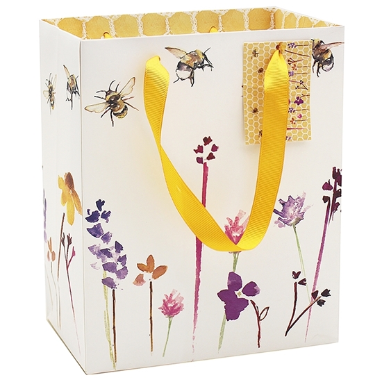 Picture of £0.99 BUSY BEE MEDIUM GIFT BAG (6)