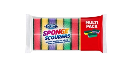 Picture of £1.00 DLUX SCOURING SPONGES 10's