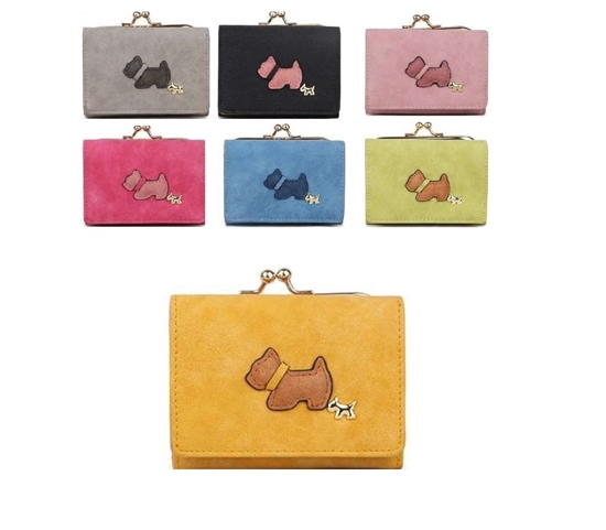 Picture of £8.99 SCOTTY DOG CLASP PURSES SQUARE (7)