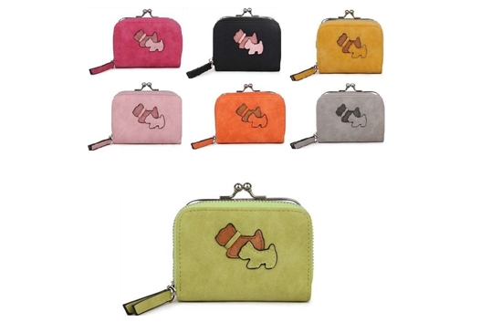 Picture of £8.99 SCOTTY DOG CLASP PURSES ROUNDED (7