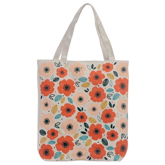 Picture of £3.99 COTTON SHOPPING BAG POPPY