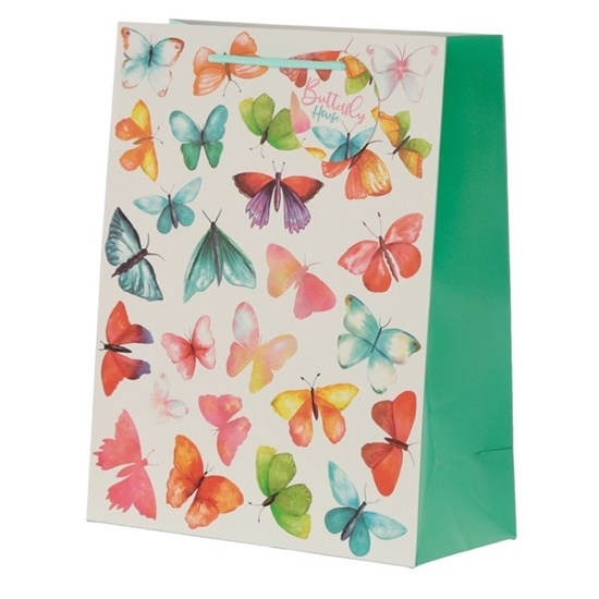 Picture of £0.99 GIFT BAGS BUTTERFLY LARGE