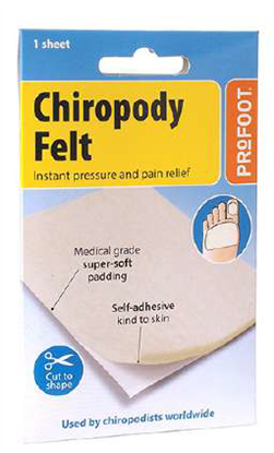 Picture of £1.70 PROFOOT CHIROPODY FELT