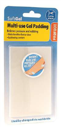 Picture of £3.20 PROFOOT SOFTGEL MULTI-USE PAD