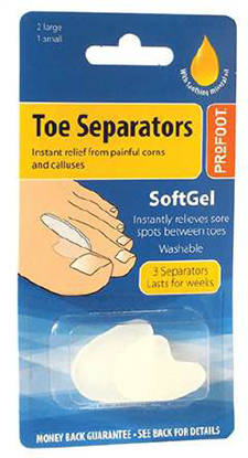 Picture of £3.15 PROFOOT SOFT GEL TOE SEPS