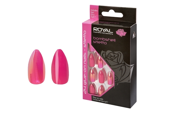 Picture of £2.99 ROYAL BOMBSHELL STILETTO NAILS