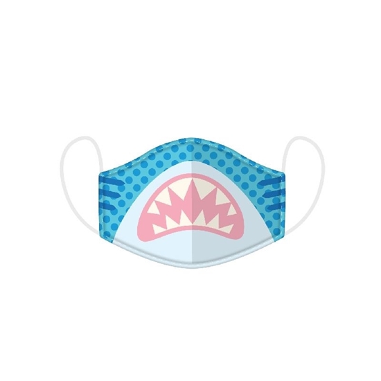 Picture of £2.49 FACE MASKS RE-USE KIDS SHARK