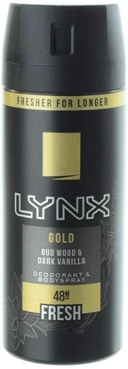 Picture of £3.49 LYNX 150ml DEODORANT GOLD