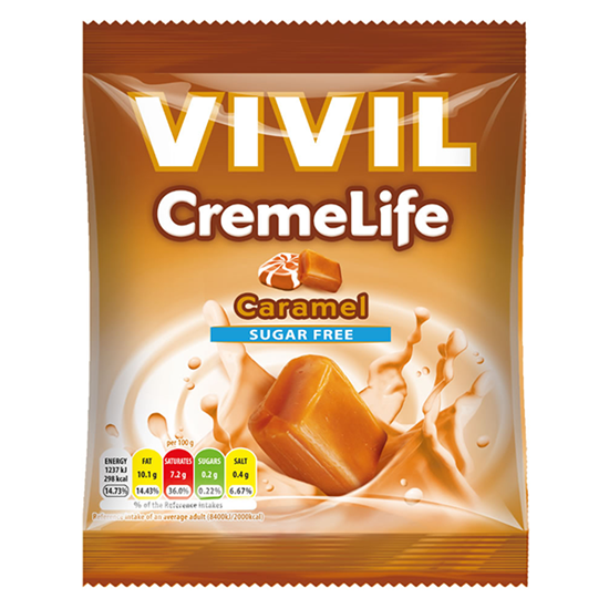Picture of £1.50 VIVIL SUGAR FREE CARAMEL SWEETS