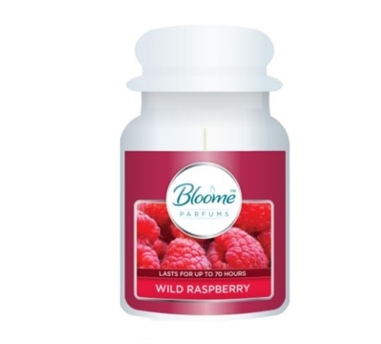 Picture of £4.99 BLOOME CANDLE 18oz RASPBERRY