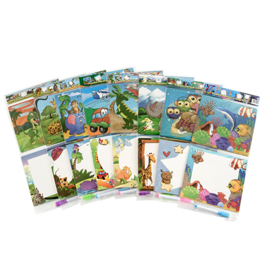 Picture of £1.00 PUZZLE & BOARD SET 8 ASSTD
