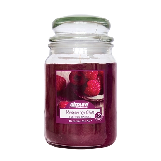 Picture of £4.99 18oz JAR CANDLE RASPBERRY BLISS