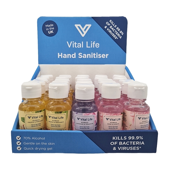 Picture of £1.99 VITAL LIFE FLORALS HAND GELS 50ml