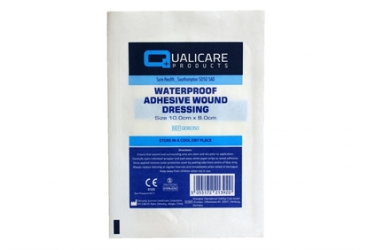 Picture of £0.29 QUALICARE W.PROOF DRESSING 10 x8cm