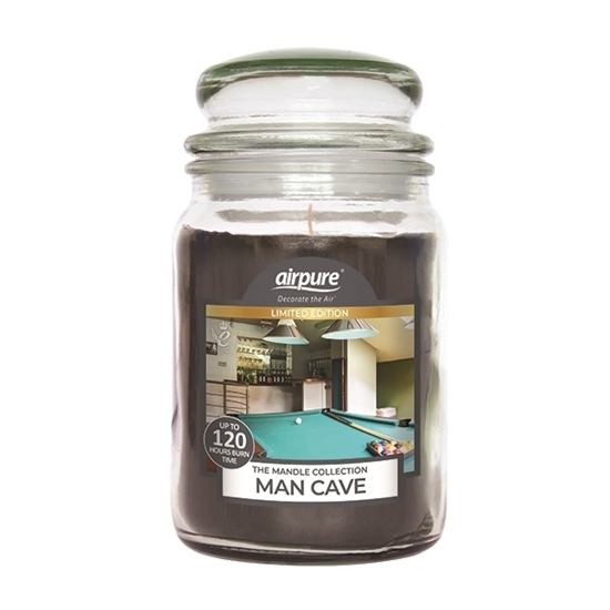 Picture of £4.99 18oz JAR CANDLE MAN CAVE