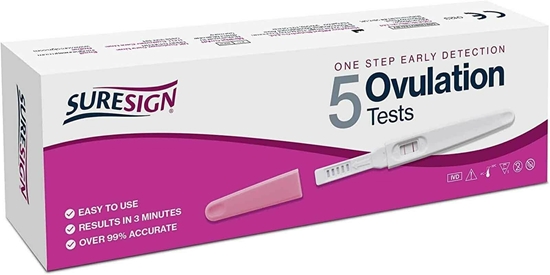 Picture of £9.99 SURESIGN 5 OVULATION TESTS