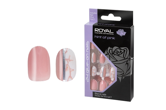 Picture of £2.99 ROYAL HINT OF PINK NAILS