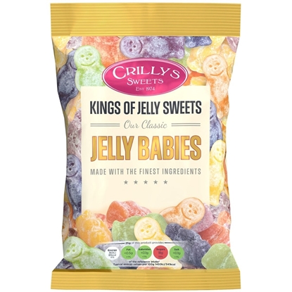 Picture of £1.29 CRILLYS JELLY BABIES 100g
