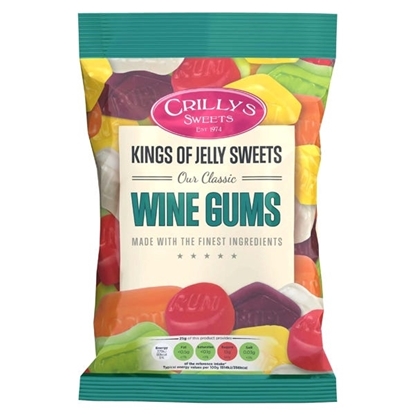 Picture of £1.29 CRILLYS WINE GUMS 100g