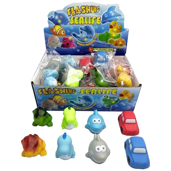 Picture of £1.99 ANIMALS & CARS LIGHT UP BATH TOYS