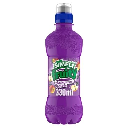 Picture of £0.69 SIMPLY FRUITY 330ml BLKCURRANT