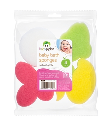 Picture of £1.99 BABY PIPKIN 4 PACK BABY SPONGES