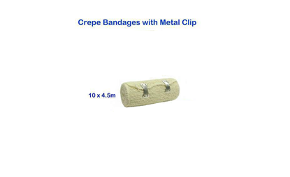 Picture of £0.89 QUALICARE CREPE BANDAGE 10cm x4.5M