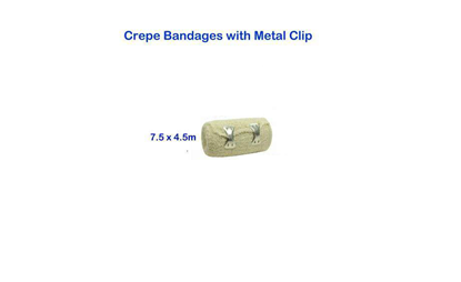 Picture of £0.79 QUALICARE CREPE BANDAGE 7.5cmx4.5M