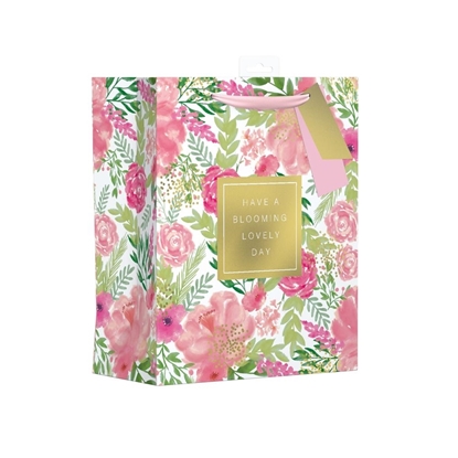 Picture of £1.29 FLORAL SPRING GIFT BAG LARGE