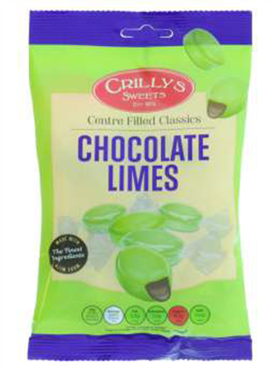 Picture of £1.29 CRILLYS CHOCOLATE LIMES 100g