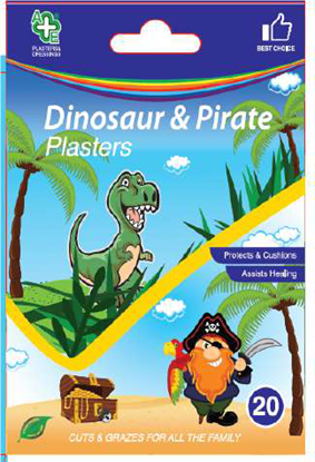 Picture of £1.49 DINOSAUR & PIRATE PLASTERS 20's
