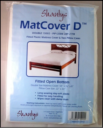 Picture of £6.99 SHANTY DOUBLE MATTRESS COVER