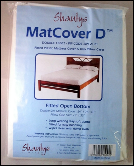 Picture of £6.99 SHANTY DOUBLE MATTRESS COVER