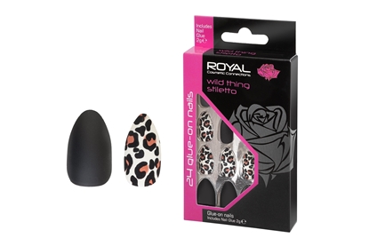 Picture of £2.99 ROYAL WILD THING STILETTO NAILS