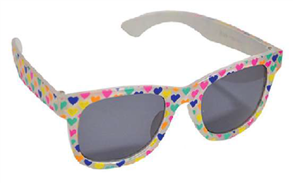 Picture of £2.99 GIRLS HEART PRINT SUNGLASSES