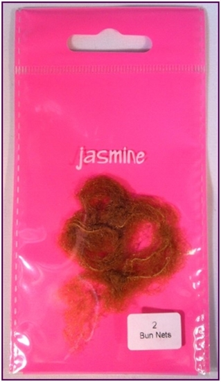 Picture of £1.00 JASMINE BUN NETS LIGHT BROWN x 2