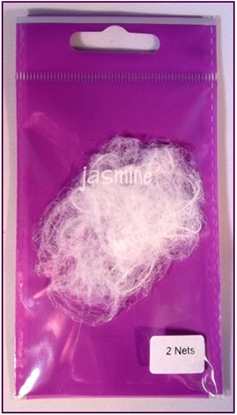 Picture of £1.00 JASMINE HAIRNETS WHITE x 2